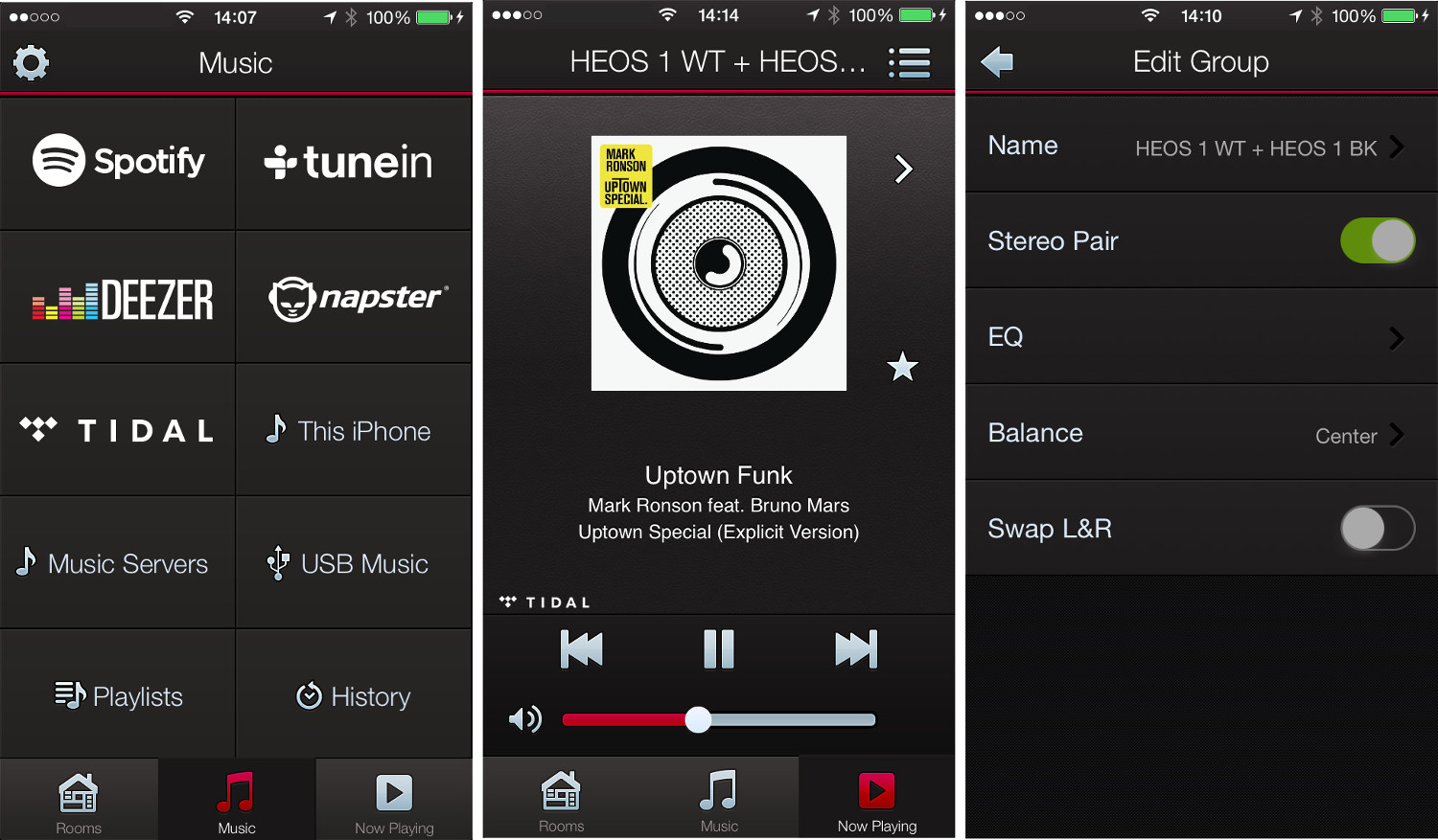 HEOS-Apps von Denon
