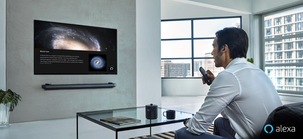 LG TV mit Amazon Alexa