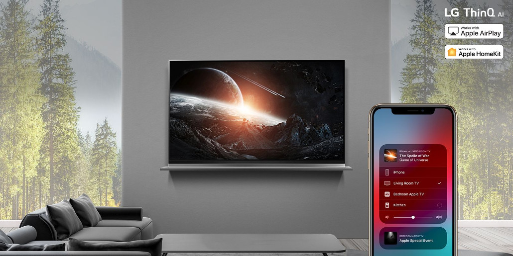 LG-Fernseher gibt es jetzt mit Apple AirPlay 2