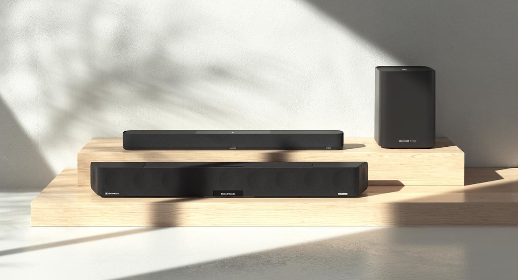 Ambeo Soundbar Max und Plus sowie der Sub