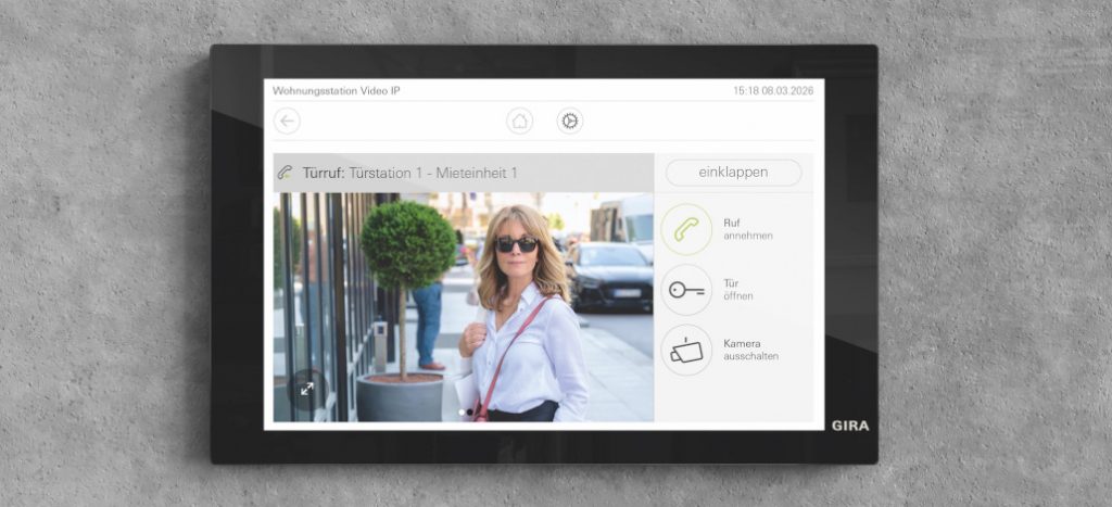 Gira Wohnungsstation Video IP